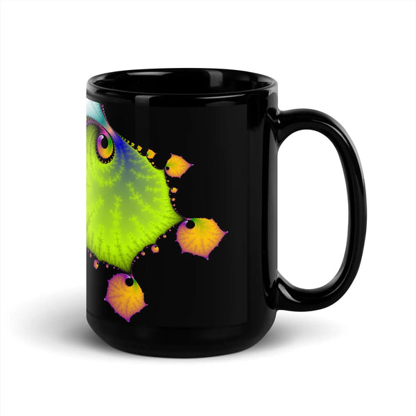 "Dreamy Way" Collection - Black Glossy Mug ZKoriginal