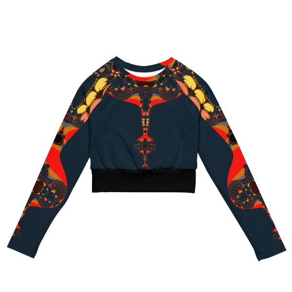 "Festive Occasion" Collection - Long Sleeve Crop Top ZKoriginal