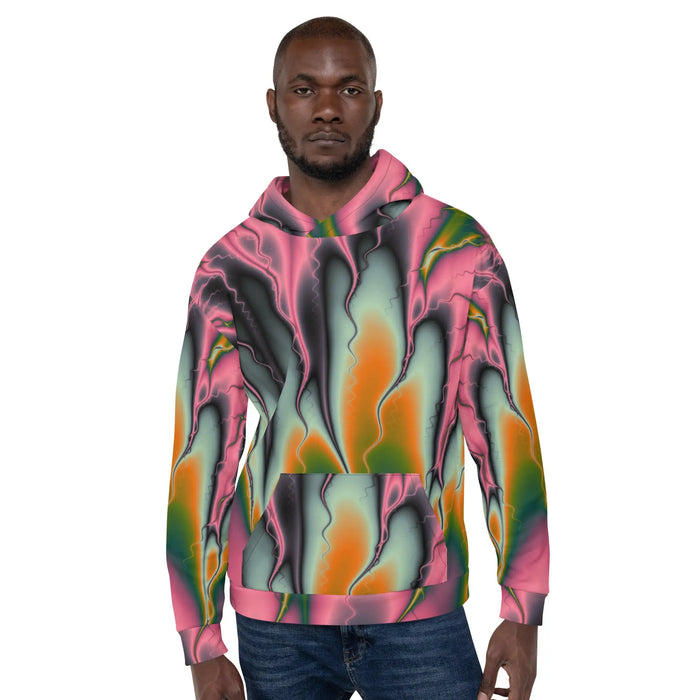 "Flames of Color" Collection - Cool Unisex Hoodie ZKoriginal