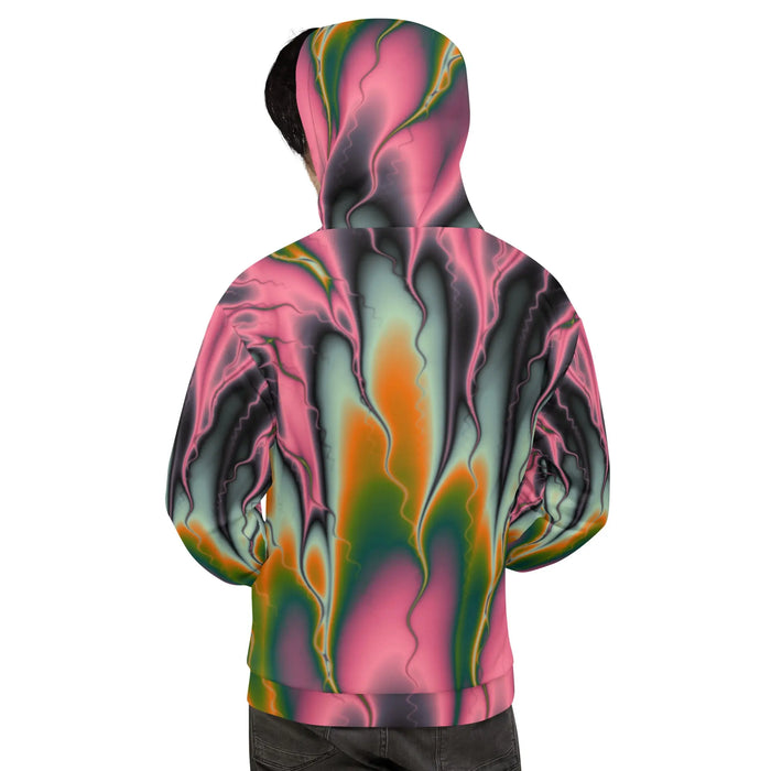 "Flames of Color" Collection - Cool Unisex Hoodie ZKoriginal