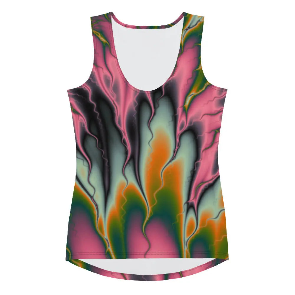 "Flames of Color" Collection - Print All Over Tank Top ZKoriginal