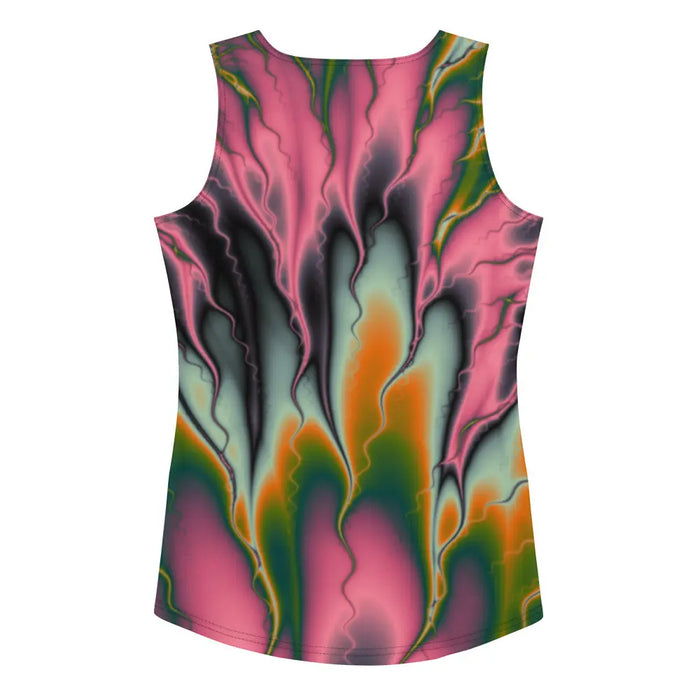 "Flames of Color" Collection - Print All Over Tank Top ZKoriginal