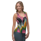 "Flames of Color" Collection - Print All Over Tank Top ZKoriginal