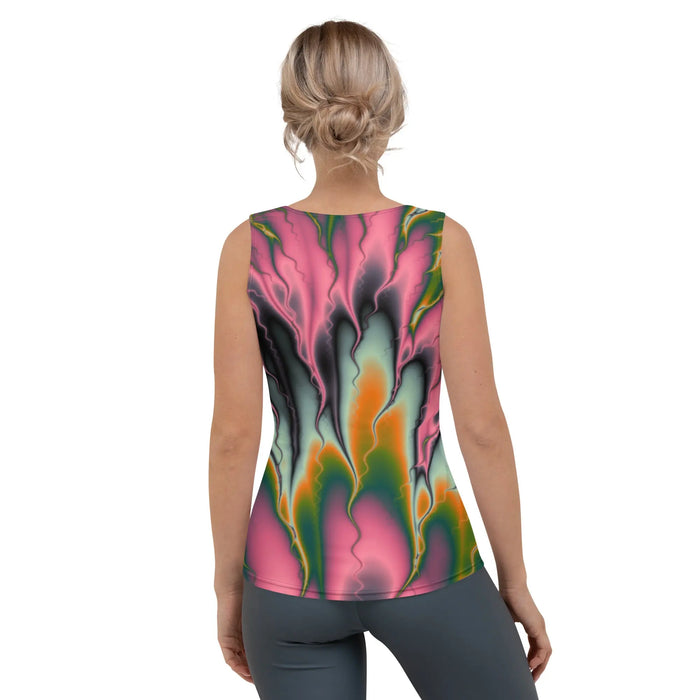 "Flames of Color" Collection - Print All Over Tank Top ZKoriginal