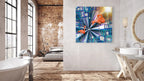 Flamingos Contemporary Home Decor "Allegory of Two Flamingos" ZKoriginal