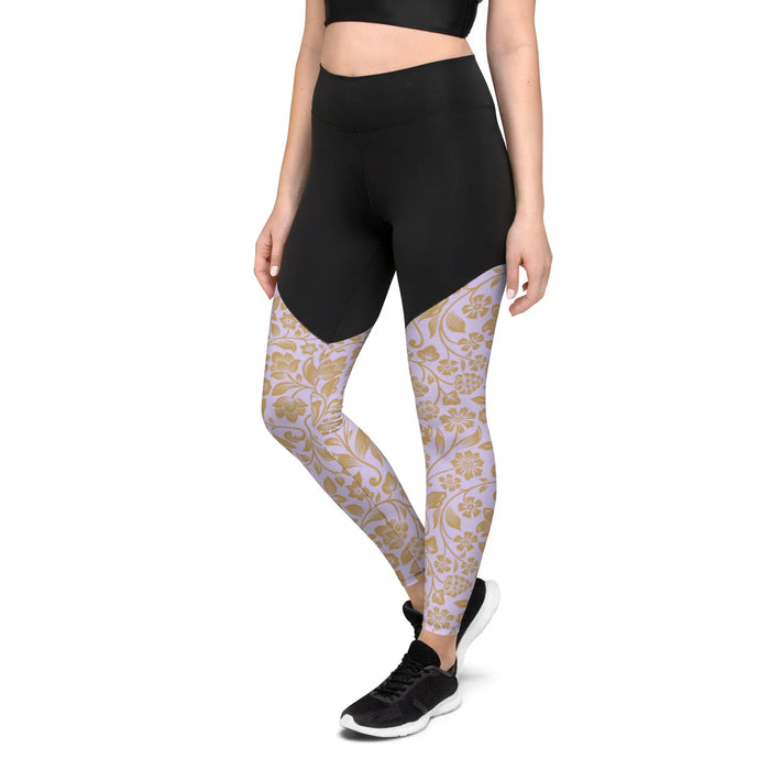 "Floral Lace" Collection - Sports Leggings ZKoriginal