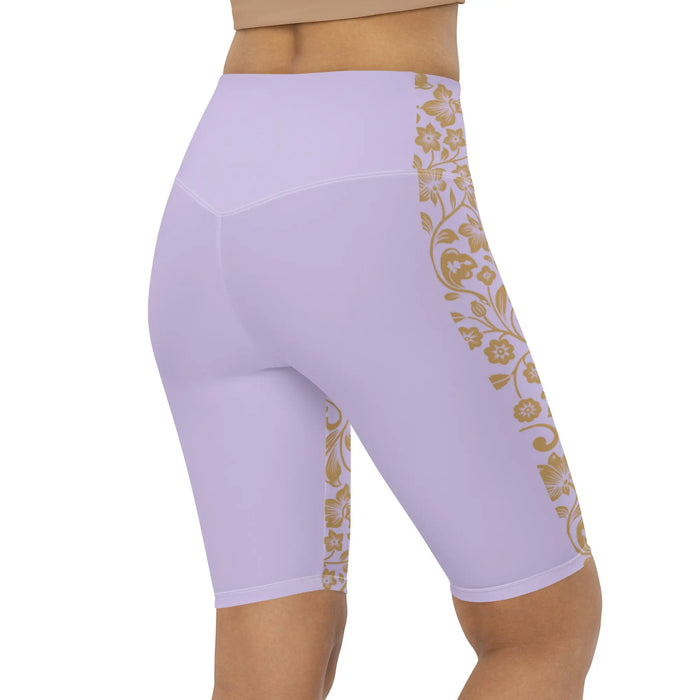 "Floral Lace" Collection - Yoga Long Shorts ZKoriginal