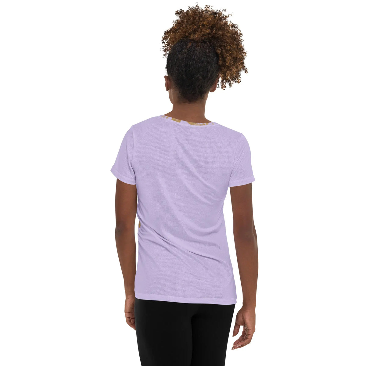 "Floral Lace" Collection - Yoga Tee - Women's Athletic T-shirt ZKoriginal