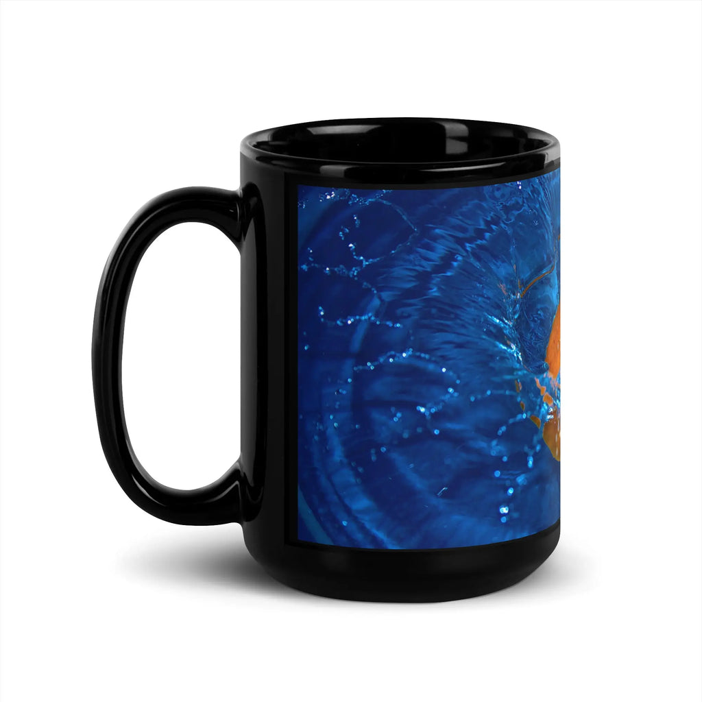 "Florida Orange" Collection - Black Glossy Mug ZKoriginal