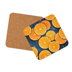 "Florida Oranges" Collection - Cork Back Coaster ZKoriginal
