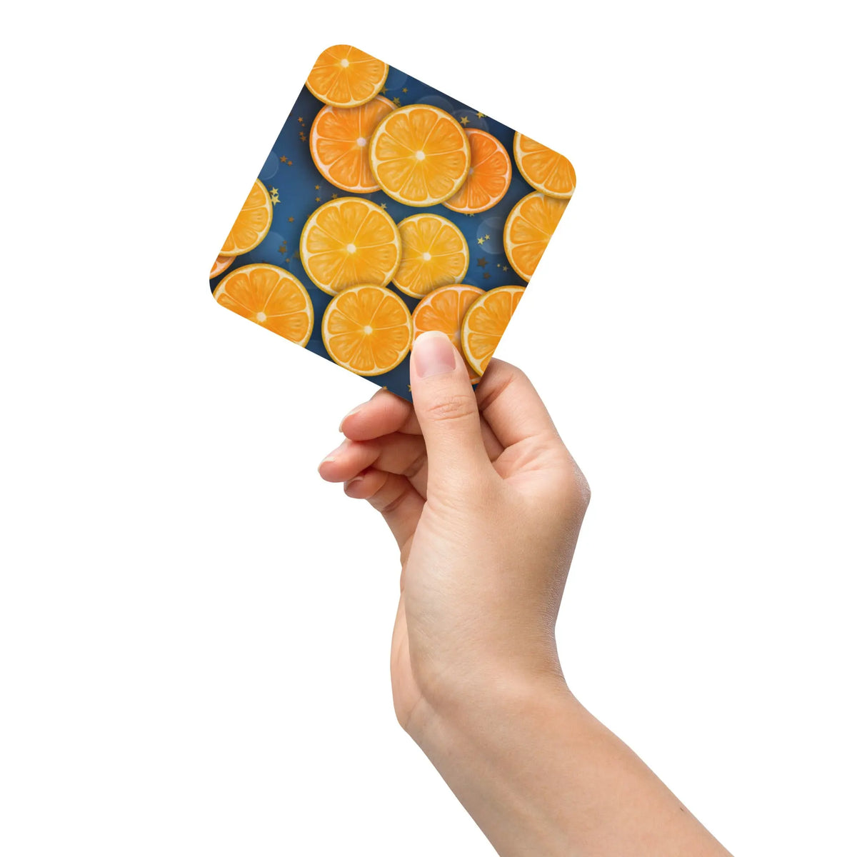 "Florida Oranges" Collection - Cork Back Coaster ZKoriginal