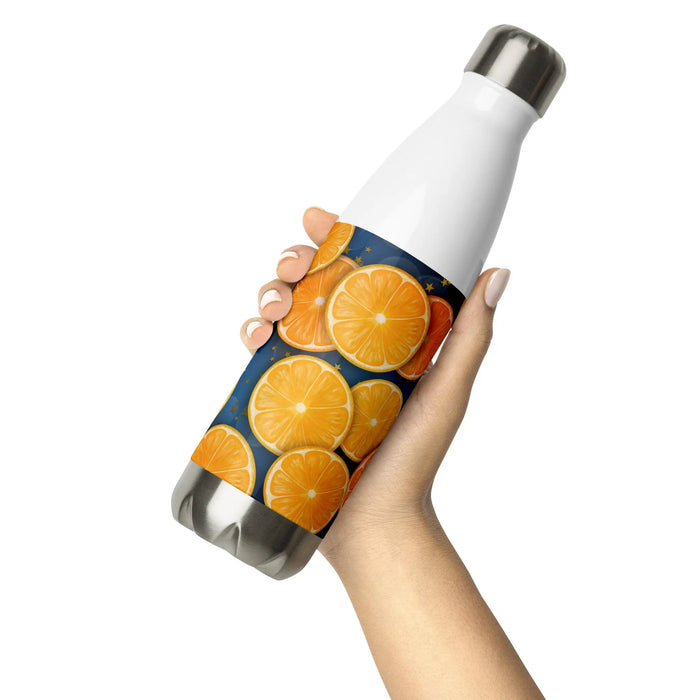 "Florida Oranges" Collection - Stainless Steel Water Bottle with Florida Oranges Print ZKoriginal