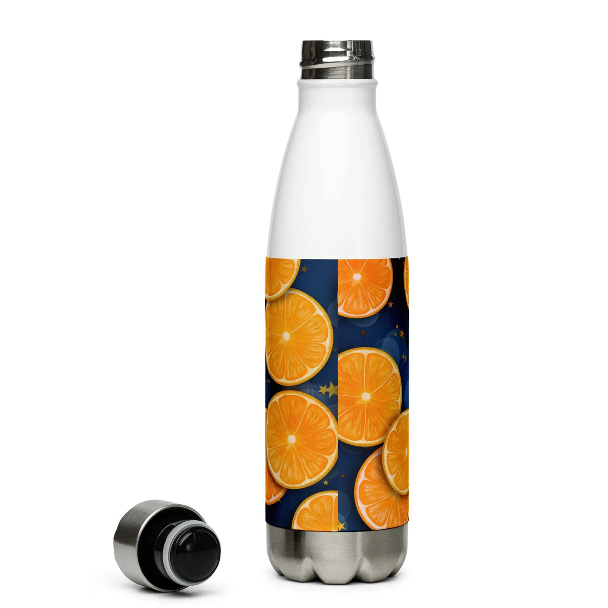"Florida Oranges" Collection - Stainless Steel Water Bottle with Florida Oranges Print ZKoriginal