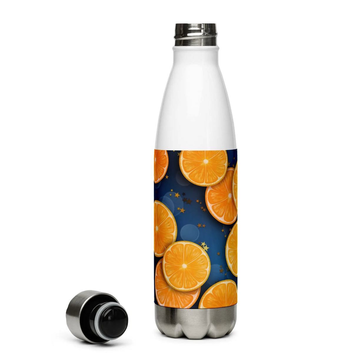 "Florida Oranges" Collection - Stainless Steel Water Bottle with Florida Oranges Print ZKoriginal