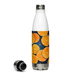 "Florida Oranges" Collection - Stainless Steel Water Bottle with Florida Oranges Print ZKoriginal