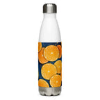 "Florida Oranges" Collection - Stainless Steel Water Bottle with Florida Oranges Print ZKoriginal