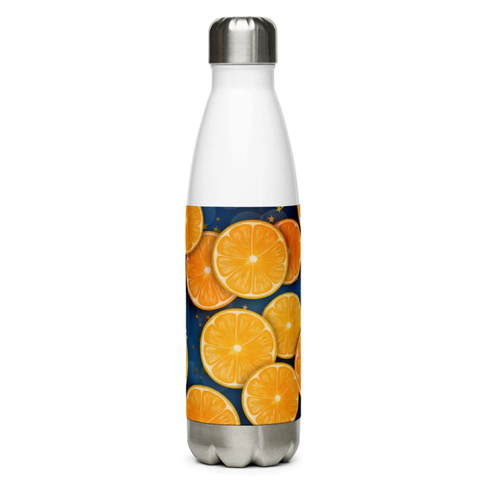 "Florida Oranges" Collection - Stainless Steel Water Bottle with Florida Oranges Print ZKoriginal