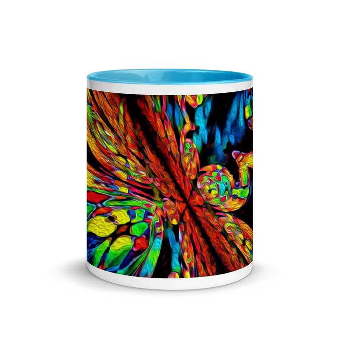 "Fractal Explosion" Mug with Color Inside ZKoriginal