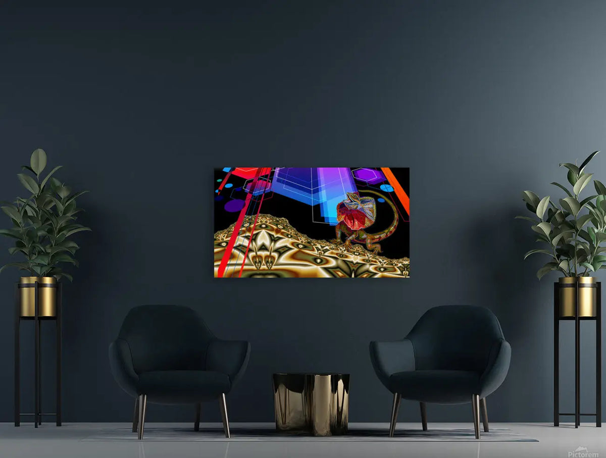 Game Room Wall Art "Abduction" ZKoriginal