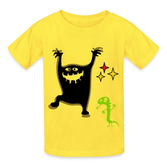 "Golden Monster" - Youth Tagless T-Shirt SPOD