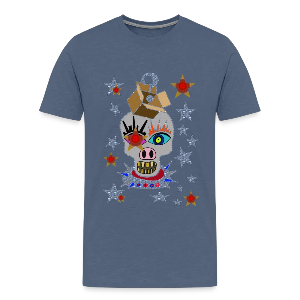 Halloween Alien Men's Premium T-Shirt SPOD