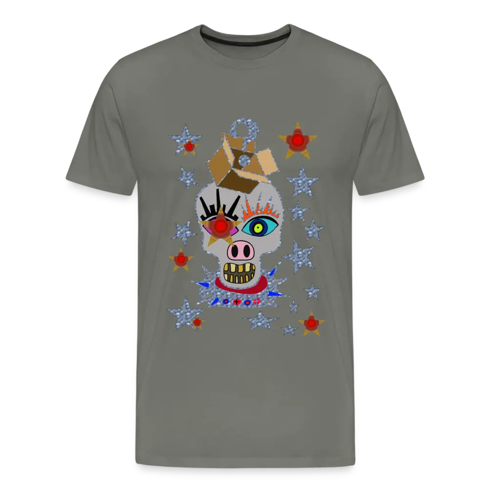 Halloween Alien Men's Premium T-Shirt SPOD