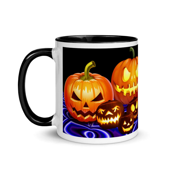Halloween Pumpkins Mug with Color Inside ZKoriginal