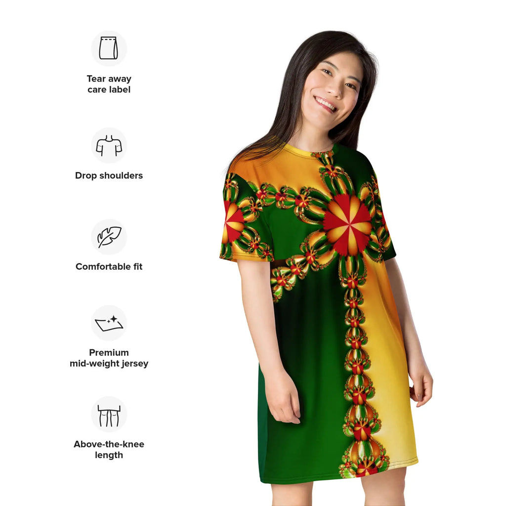 "Happy Holidays" Collection - T-Shirt Dress ZKoriginal