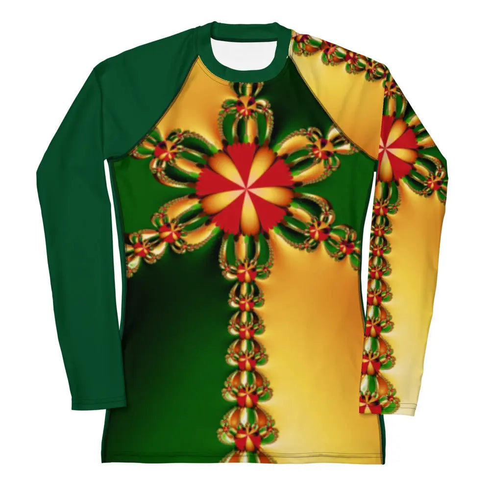 "Happy Holidays" Collection - Women's Rash Guard ZKoriginal