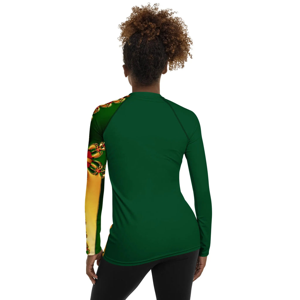 "Happy Holidays" Collection - Women's Rash Guard ZKoriginal