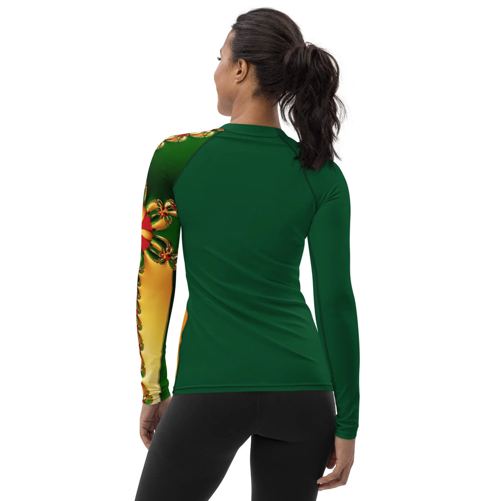 "Happy Holidays" Collection - Women's Rash Guard ZKoriginal