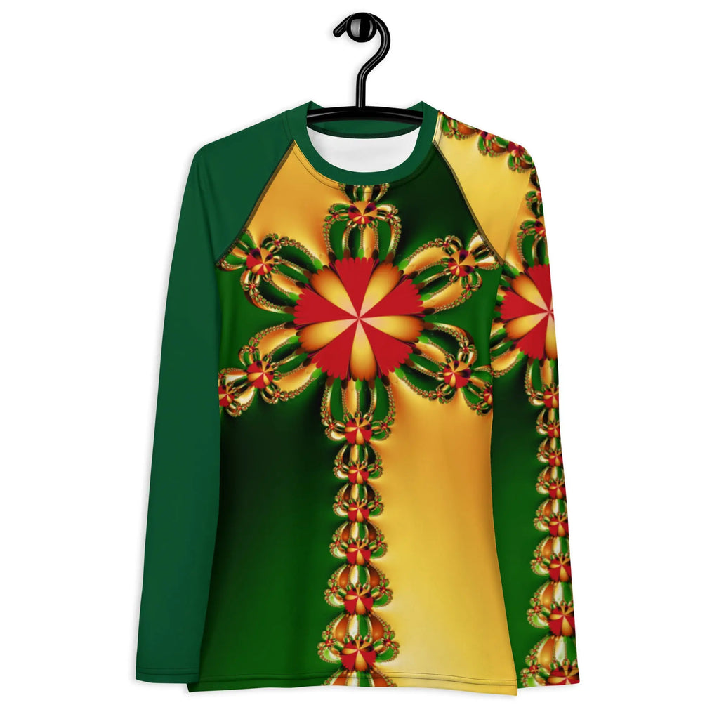 "Happy Holidays" Collection - Women's Rash Guard ZKoriginal