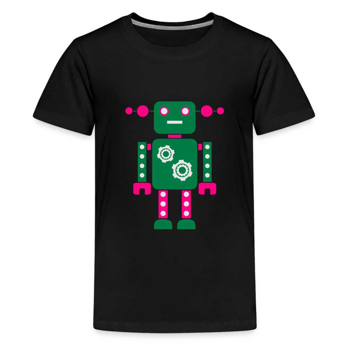 "Happy Robots" - Kids' Premium T-Shirt SPOD