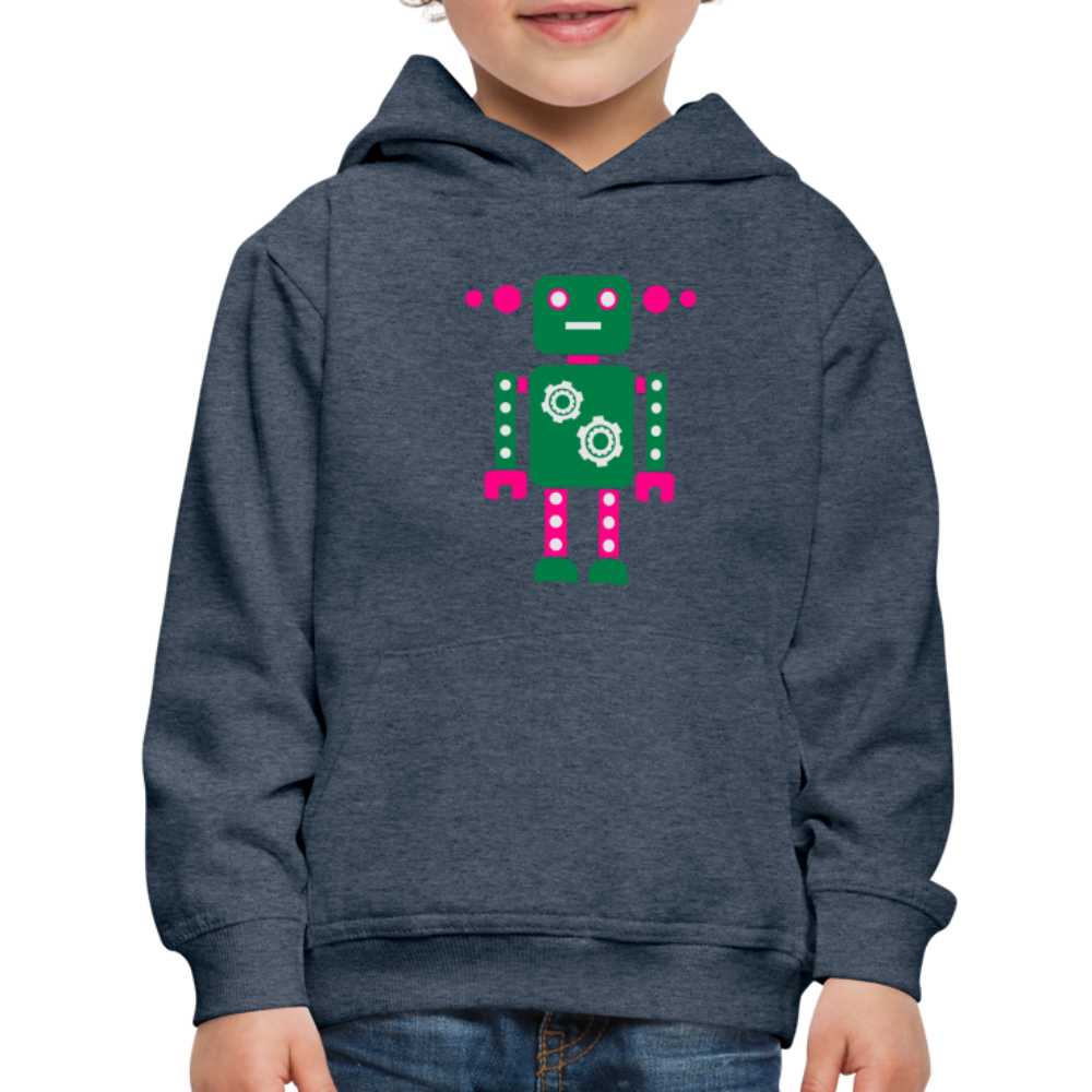 "Happy Robots" Collection - Kids Premium Hoodie SPOD