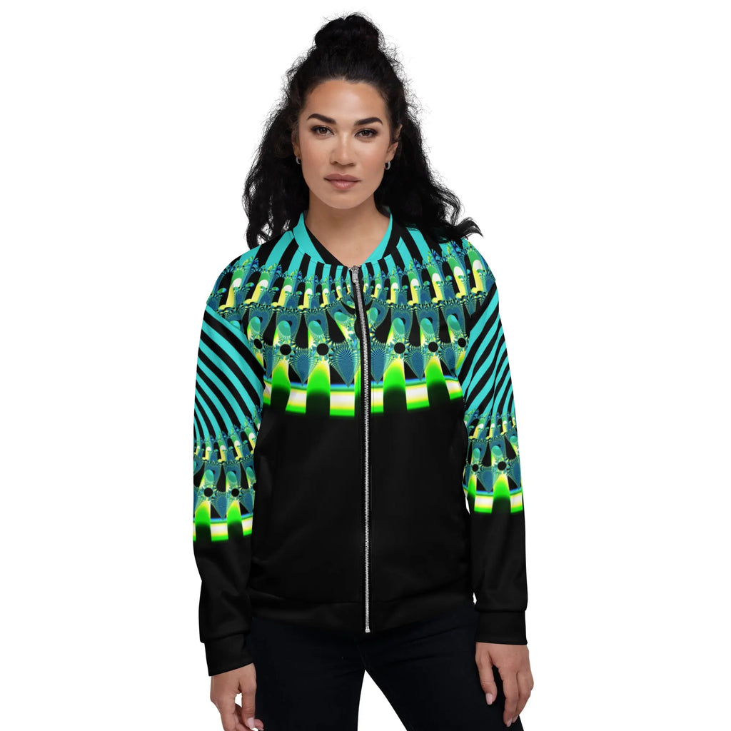 "Happy Stripes" Collection - Unisex Bomber Jacket ZKoriginal