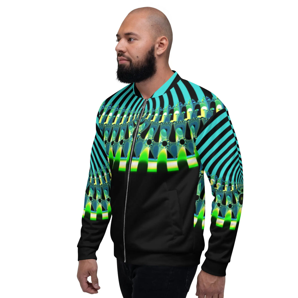 "Happy Stripes" Collection - Unisex Bomber Jacket ZKoriginal