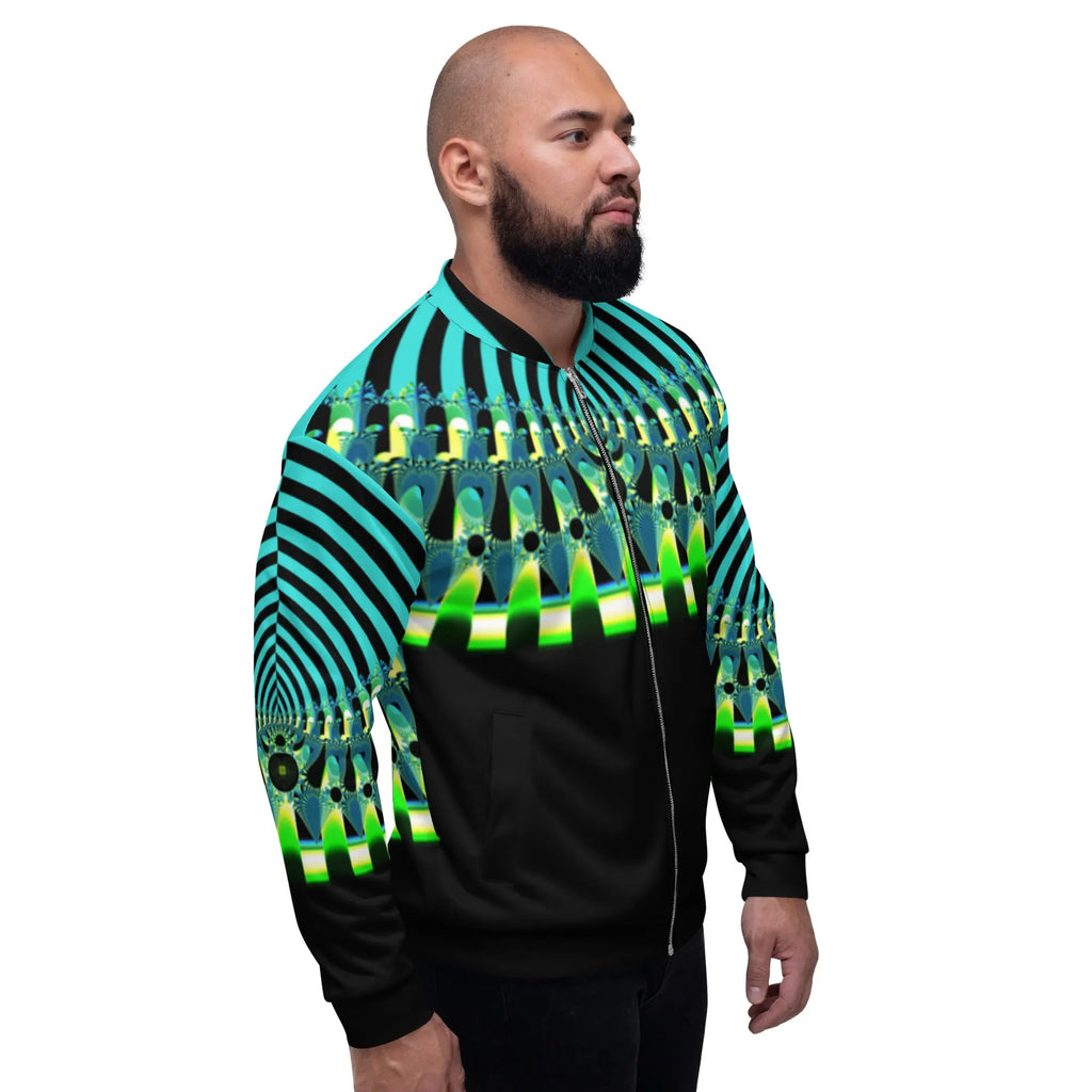 "Happy Stripes" Collection - Unisex Bomber Jacket ZKoriginal