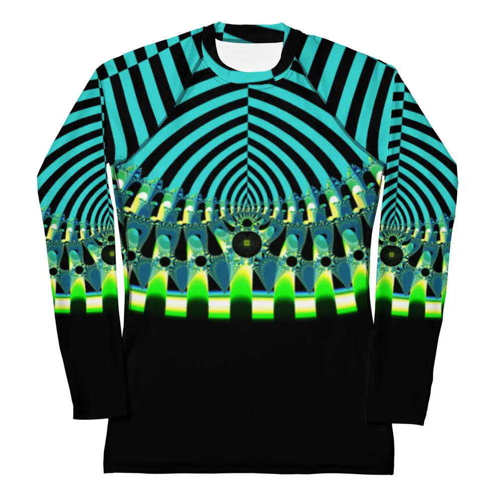 "Happy Stripes" Collection - Women's Rash Guard ZKoriginal