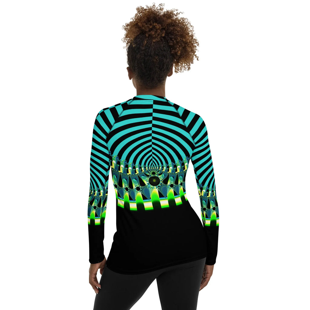"Happy Stripes" Collection - Women's Rash Guard ZKoriginal