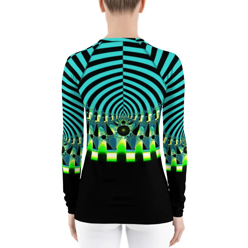 "Happy Stripes" Collection - Women's Rash Guard ZKoriginal