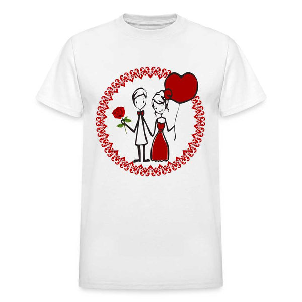 Happy Valentine's Day Tee, Ultra Cotton Adult T-Shirt SPOD