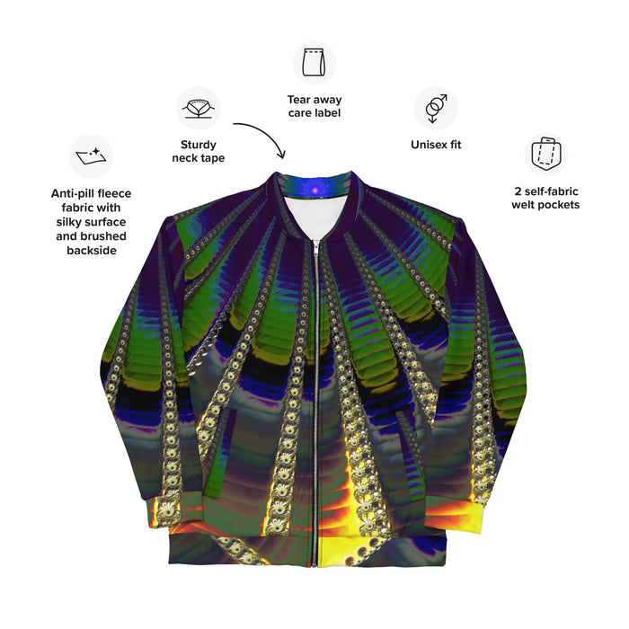 "Heat Wave" Collection - Unisex Bomber Jacket ZKoriginal