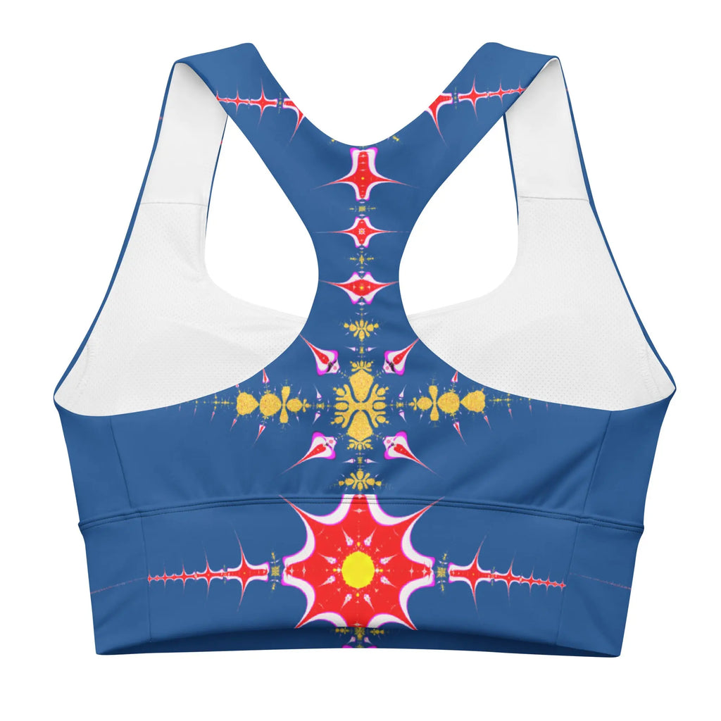 "Hippie Trippy" Collection - Longline Sports Bra ZKoriginal