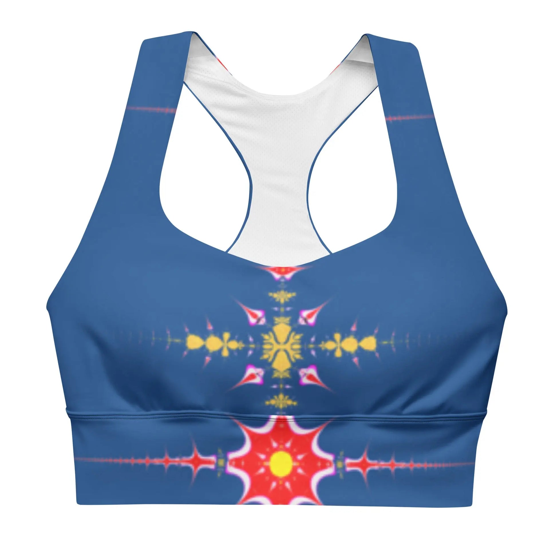 "Hippie Trippy" Collection - Longline Sports Bra ZKoriginal