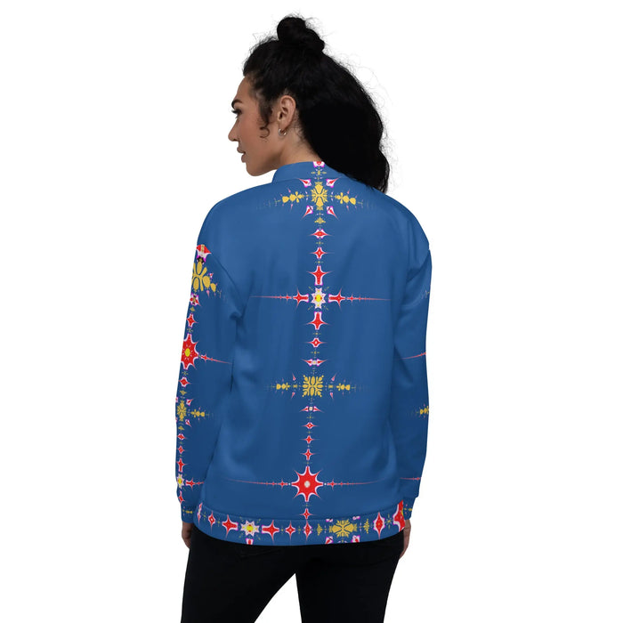 "Hippie Trippy" Collection - Unisex Bomber Jacket ZKoriginal