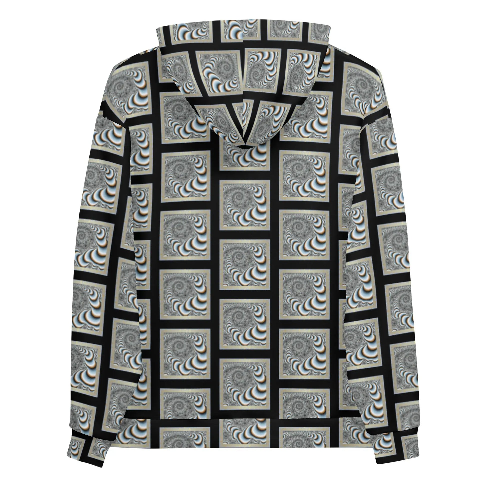 "Hypnotic Swirl" Collection - Unisex Designer Hoodie ZKoriginal