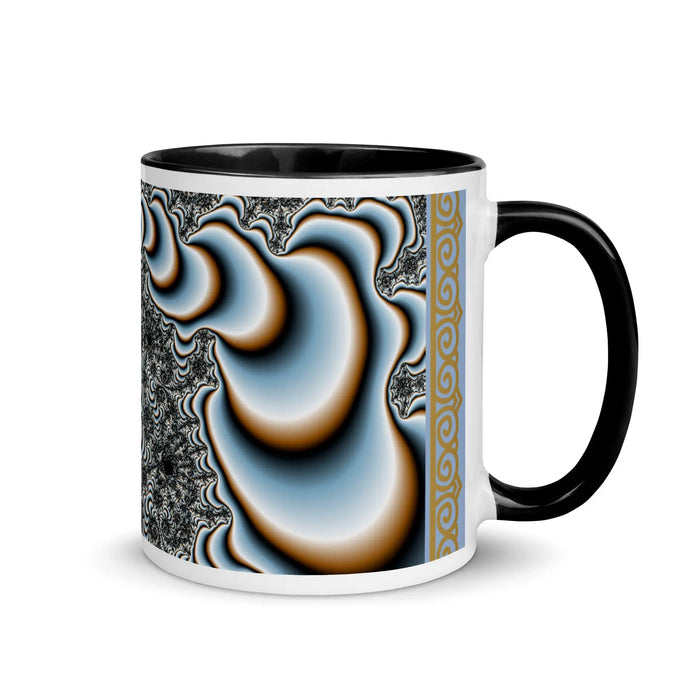 "Hypnotic Swirl" Mug with Color Inside ZKoriginal