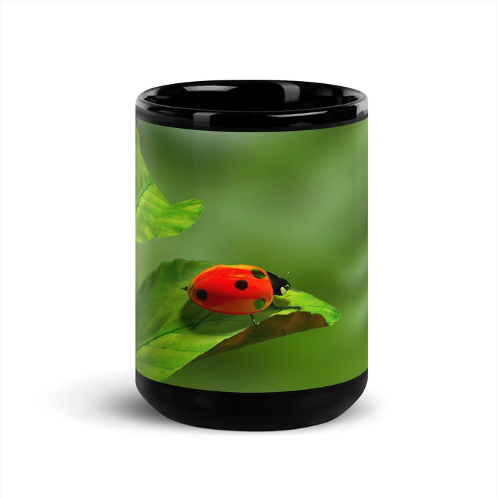 "Lady Bug" Collection - Black Glossy Mug ZKoriginal