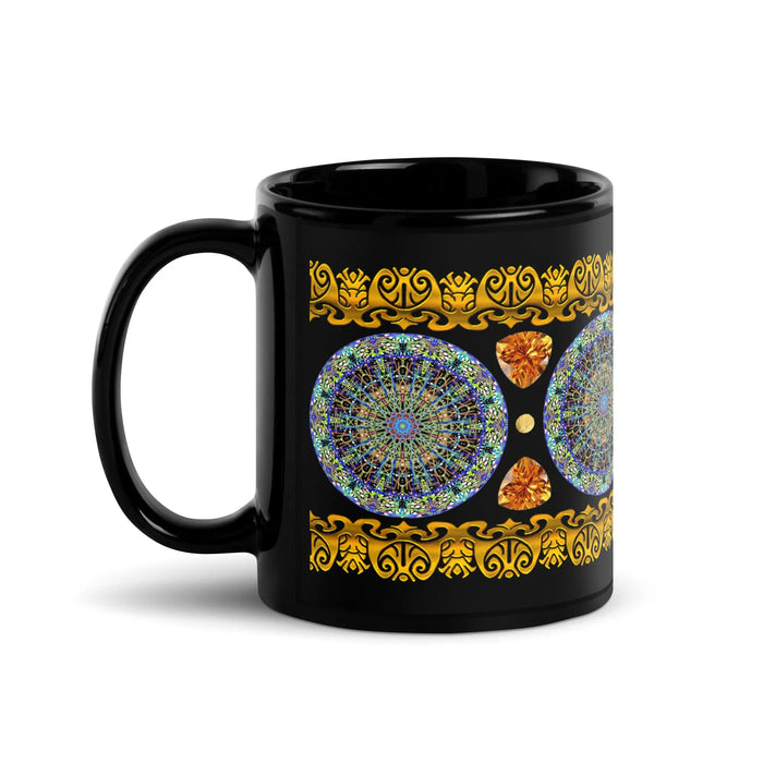 Lavish Gift Black Glossy Mug ZKoriginal