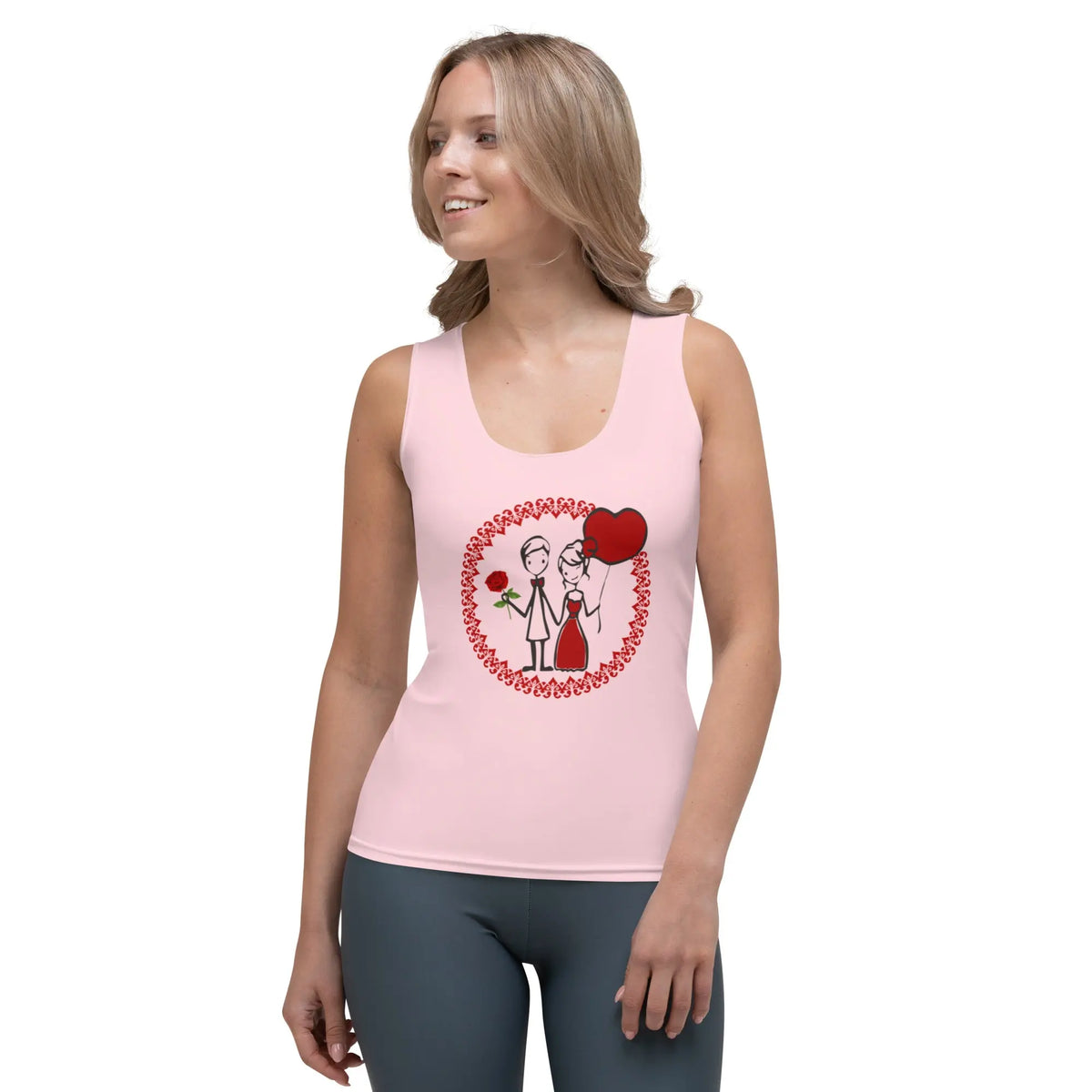"Love" Collection - Happy Valentine's Tank Top ZKoriginal